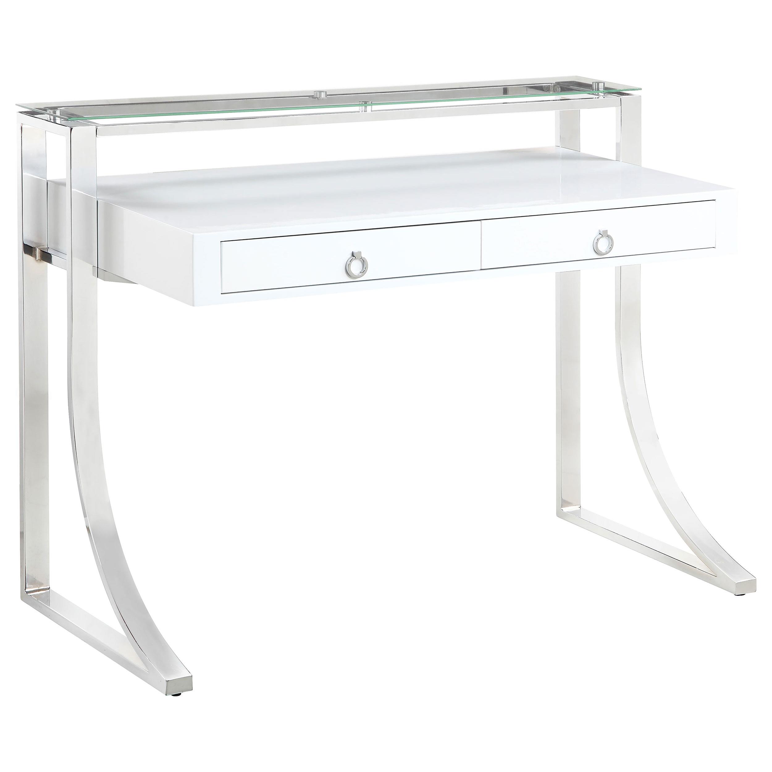 Coaster Gemma Contemporary Writing Desk Model 802141