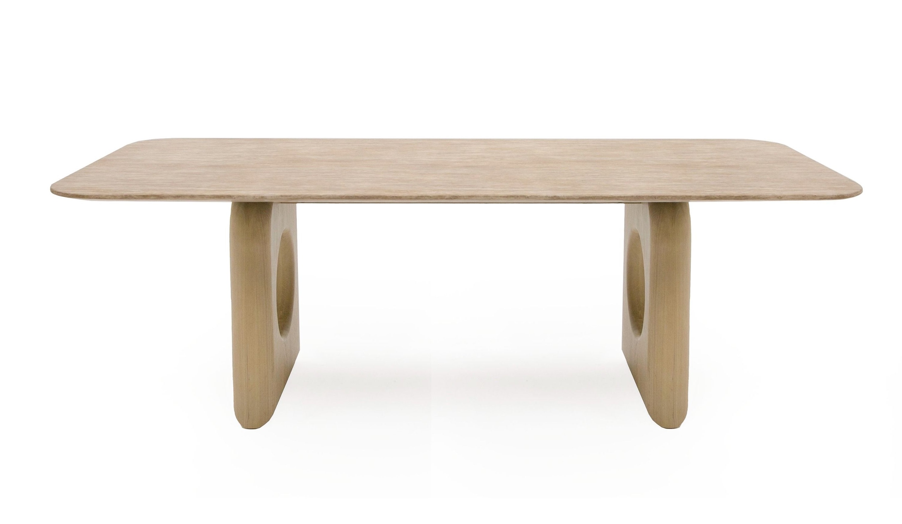 LA Furniture Osaka Modern Faux Marble + Natural Ash Dining Table VGCS-DT-22116 Contemporary Style by Vig Furnitrue Number 80452A Catch Home Goods
