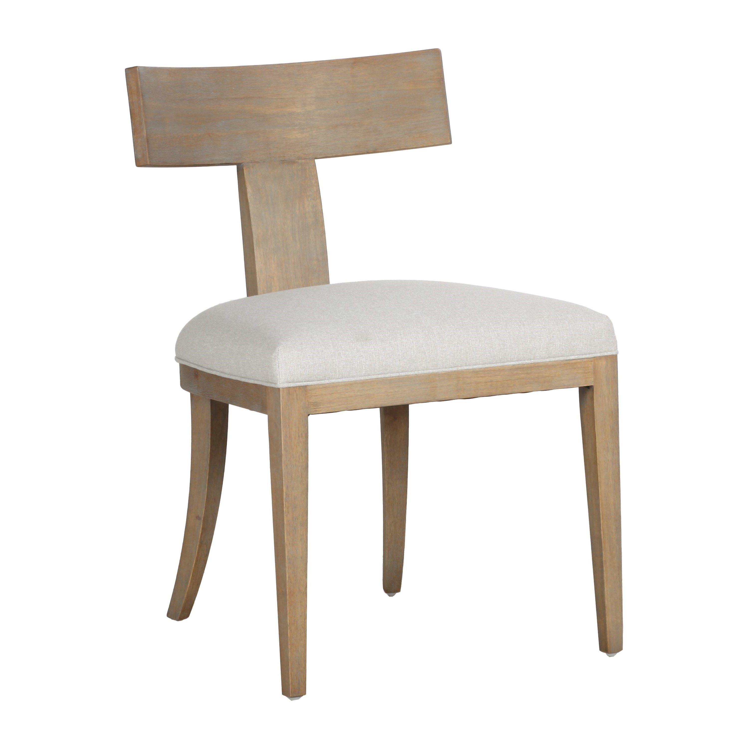 LA Furniture Fabien Mid-Century Modern Beige Linen + Wood Dining Chair (Set of 2) VGRH-RHS-98535 Contemporary Style by Vig Furnitrue Number 80931Z Catch Home Goods