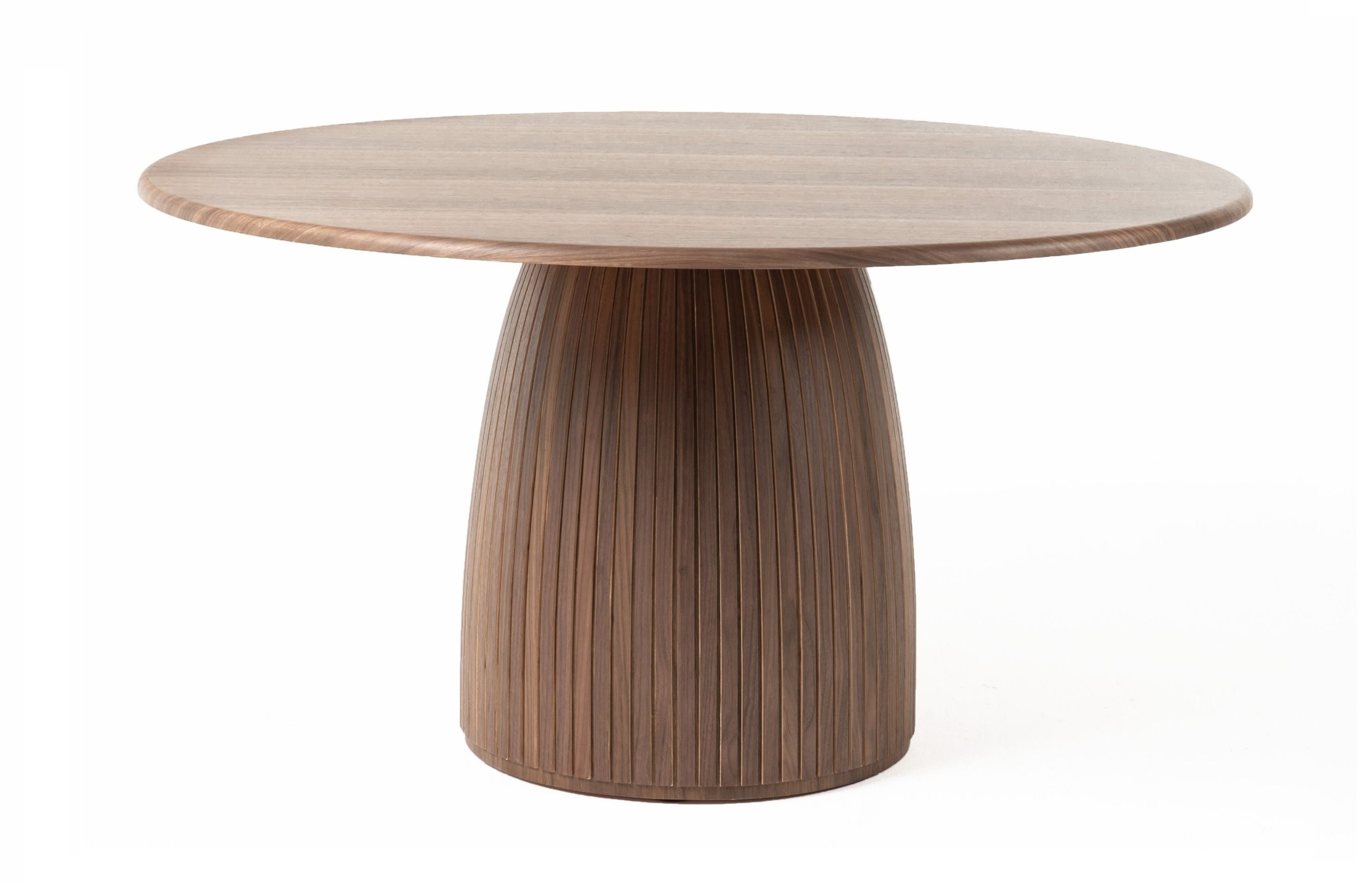 LA Furniture Sheridan Mid-Century Modern Walnut Round Dining Table VGDWJ3630-1 Contemporary Style by Vig Furnitrue Number 80995 Catch Home Goods