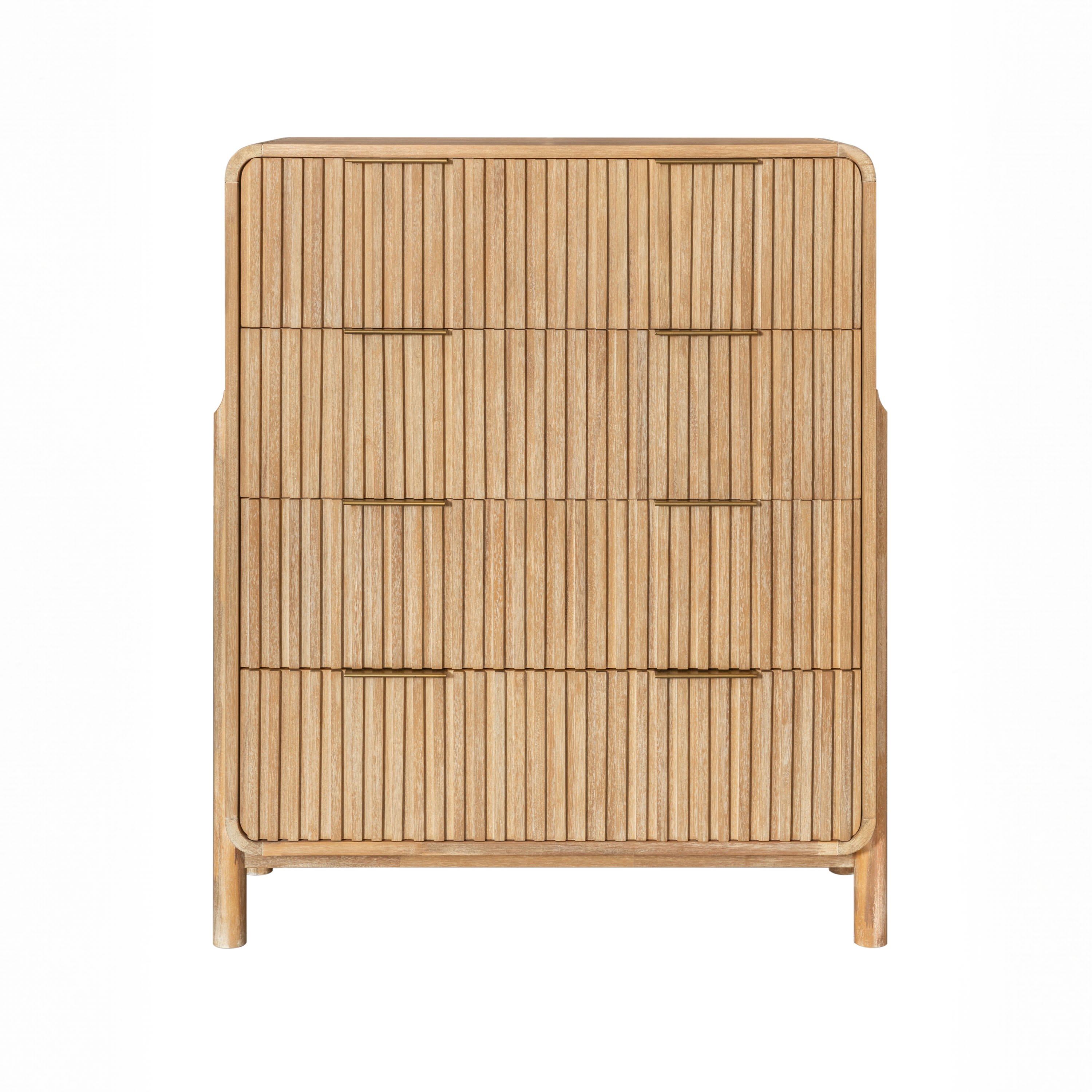 LA Furniture Mikala Modern Natural Oak Chest VGWDMIL-TB04 Contemporary Style by Vig Furnitrue Number 81307 Catch Home Goods