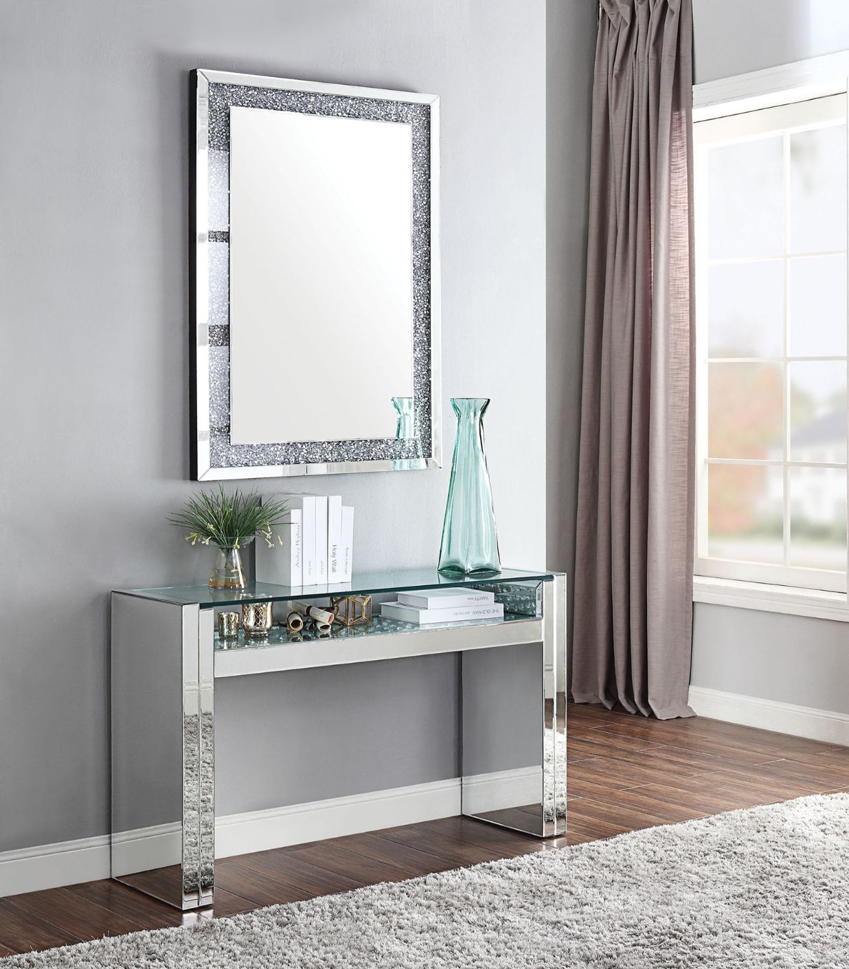 Acme Nysa Sofa Table Model 81473