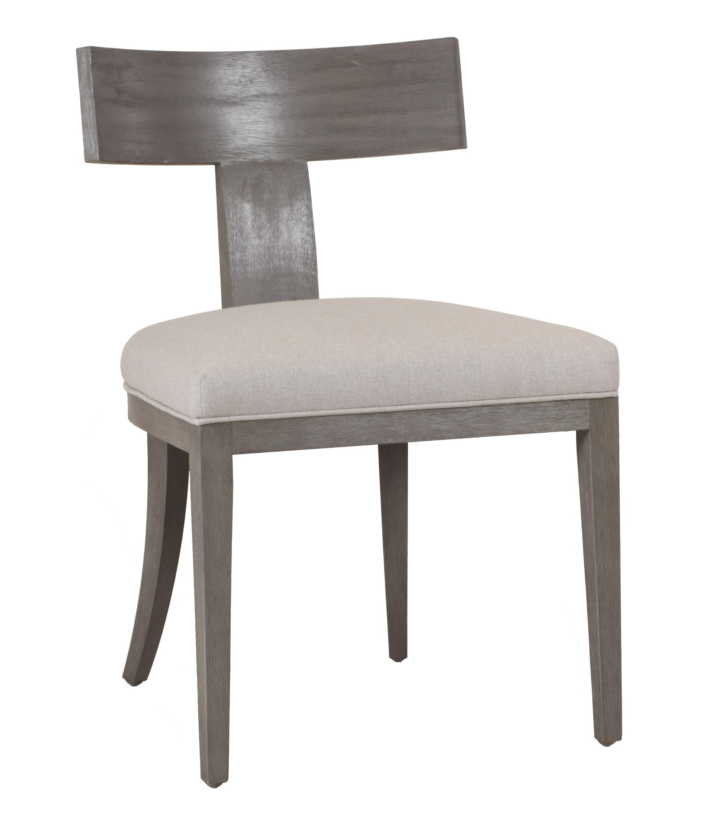 LA Furniture Fabien Mid-Century Modern Beige Linen + Grey Wash Dining Chair (Set of 2) VGRH-RHS-98535-GRY Contemporary Style by Vig Furnitrue Number 81519Z Catch Home Goods