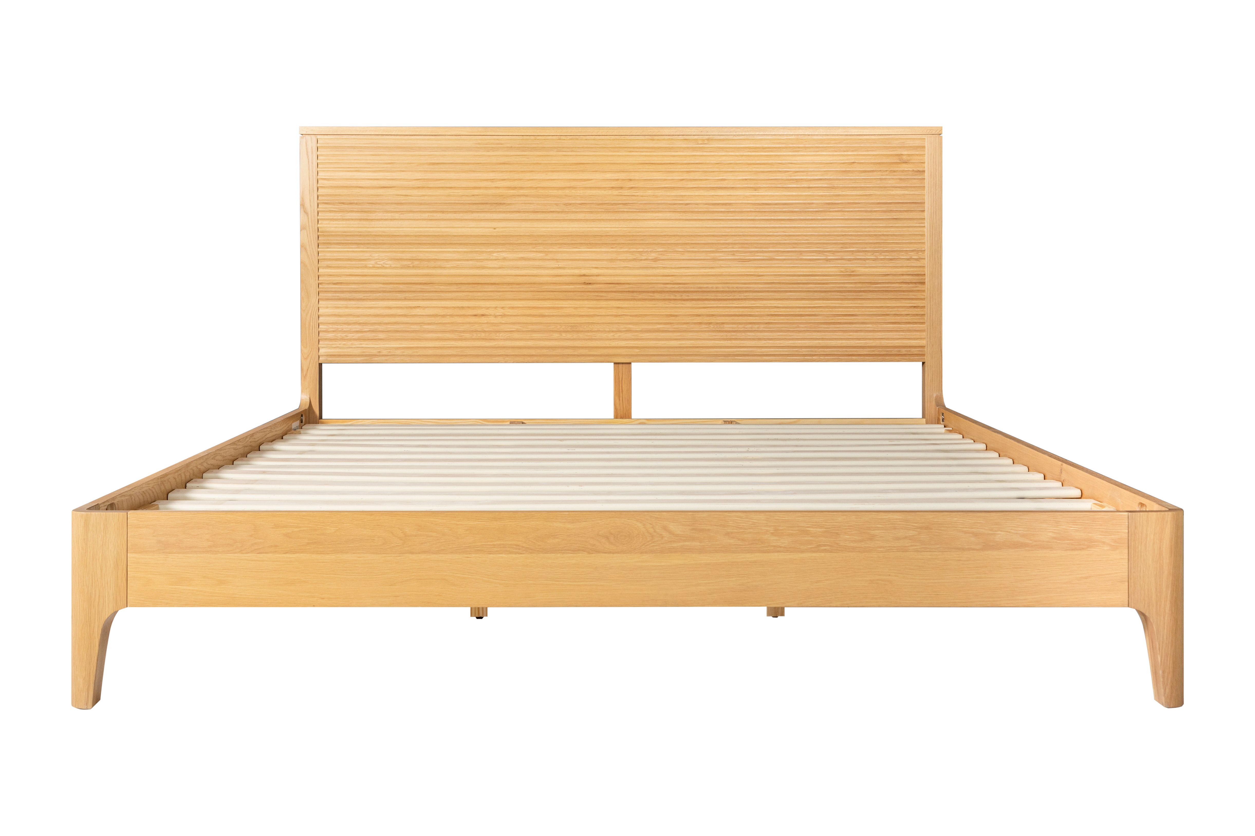 LA Furniture Queen Seattle Modern Natural Oak Bed VGWD-SEA-QBKB-BED-Q Contemporary Style by Vig Furnitrue Number 81594 Catch Home Goods