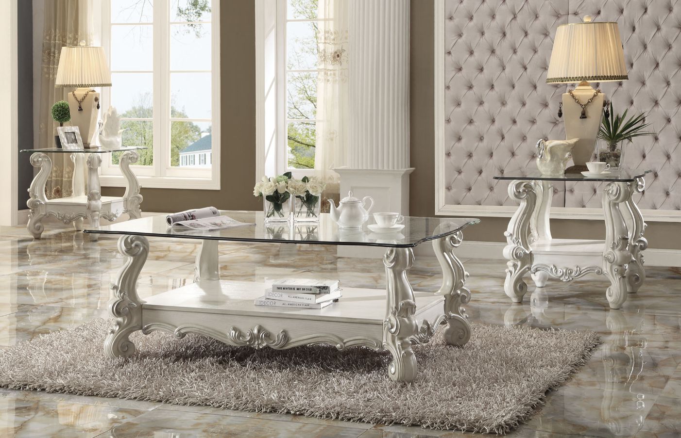 Acme Versailles Coffee Table Model 82103