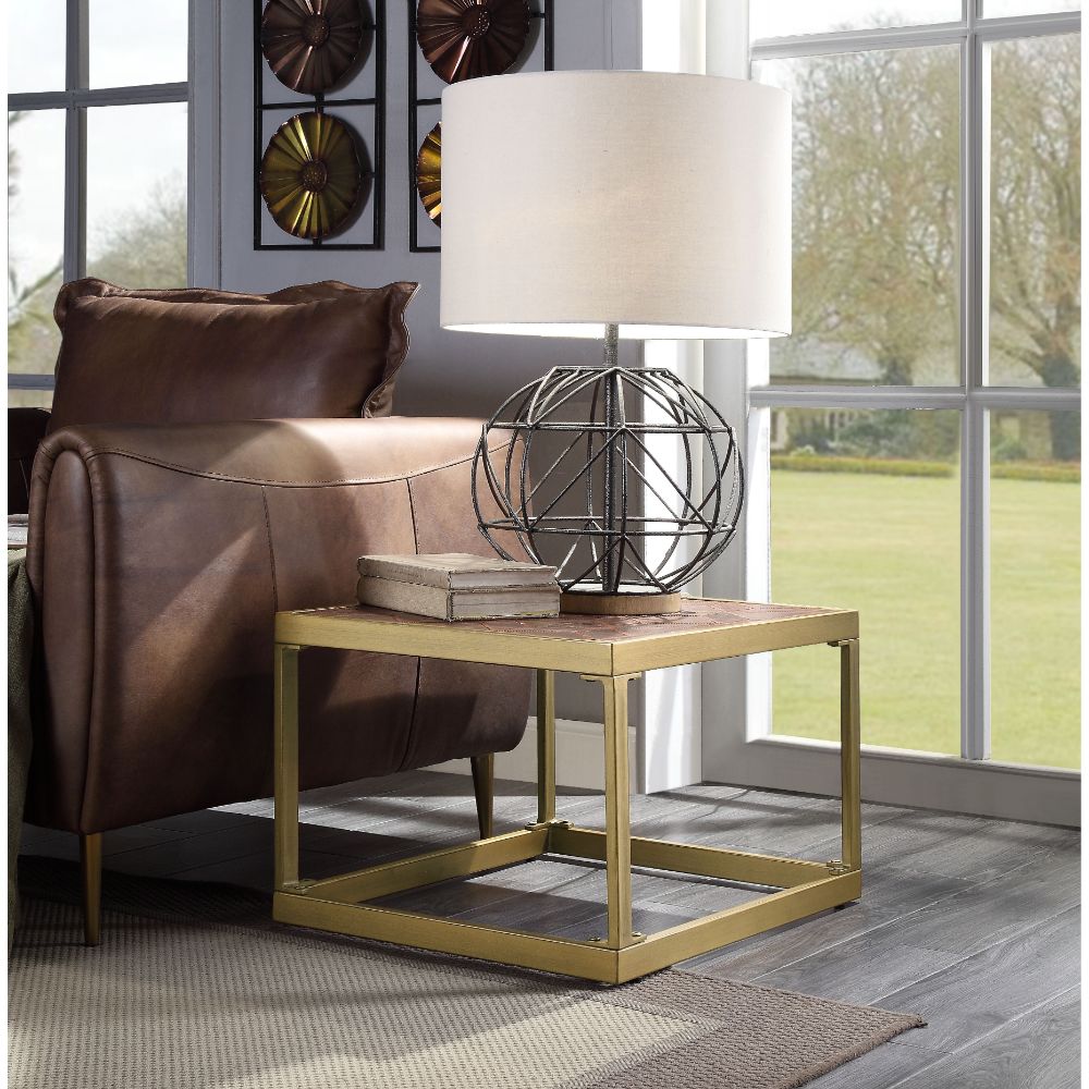 Acme Genevieve End Table Model 82312