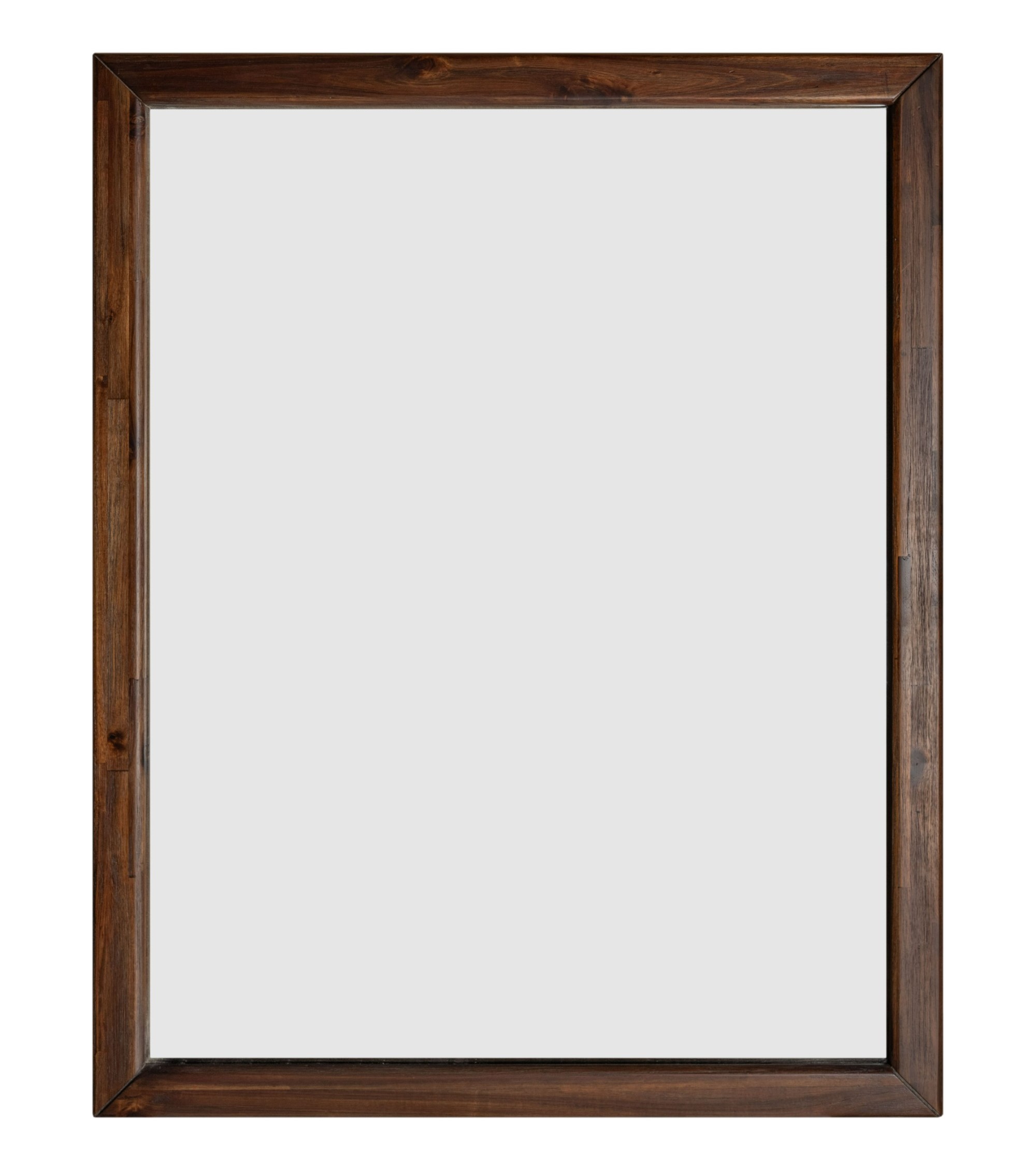 LA Furniture Fields Modern Walnut Acacia Mirror VGWD-VGD3-MIR-WAL Contemporary Style by Vig Furnitrue Number 82594 Catch Home Goods