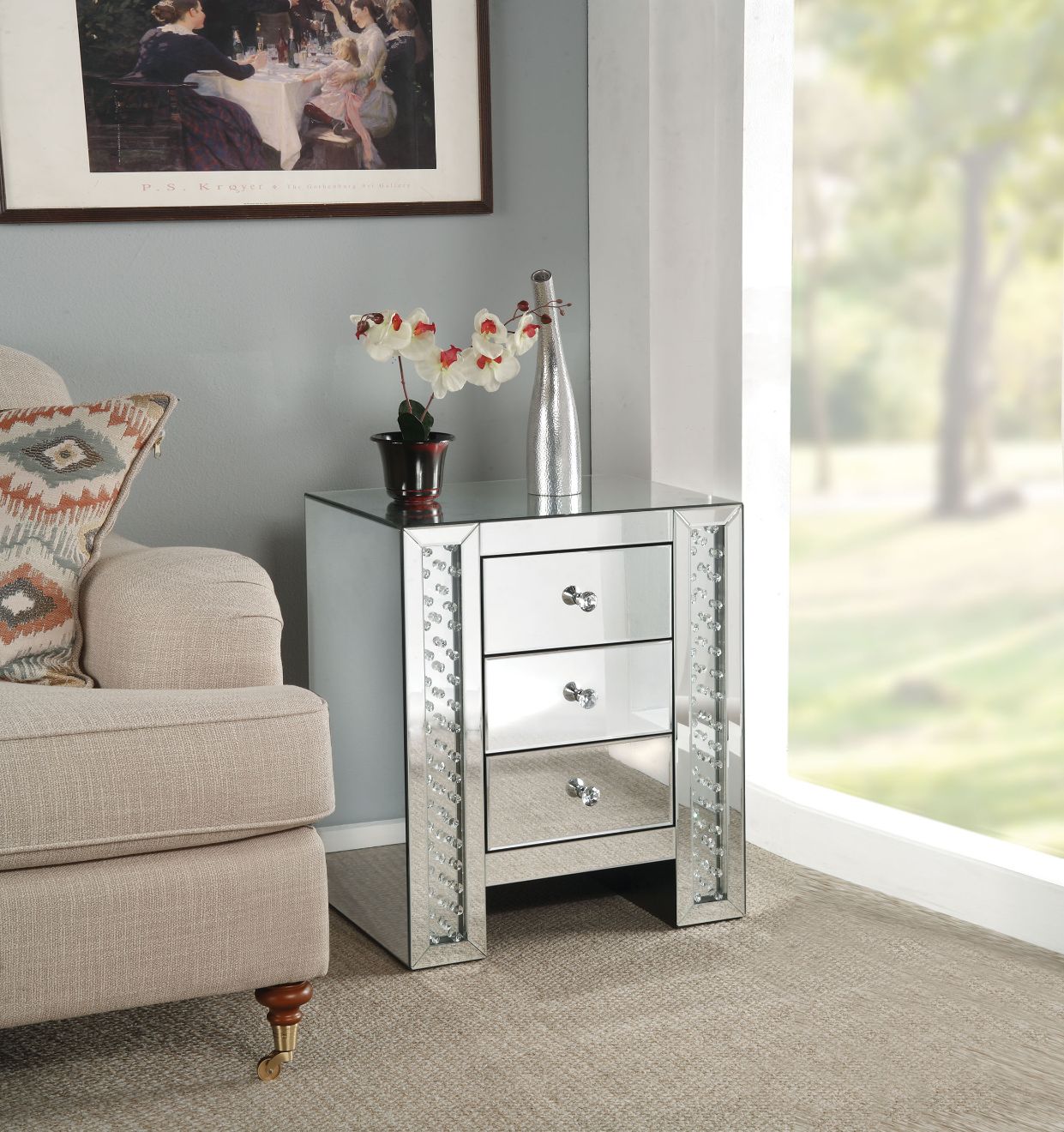 Acme Nysa Accent Table Model 82778
