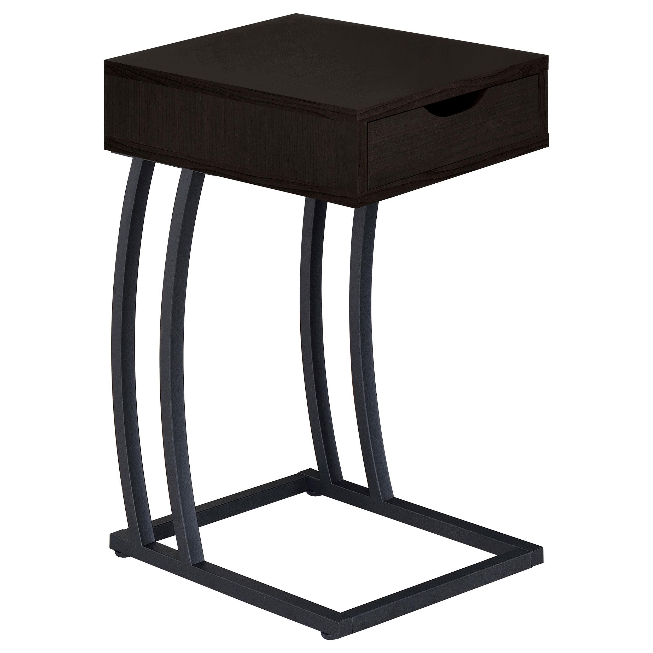 Coaster Troy Contemporary Cappuccino Side Table Model 900578