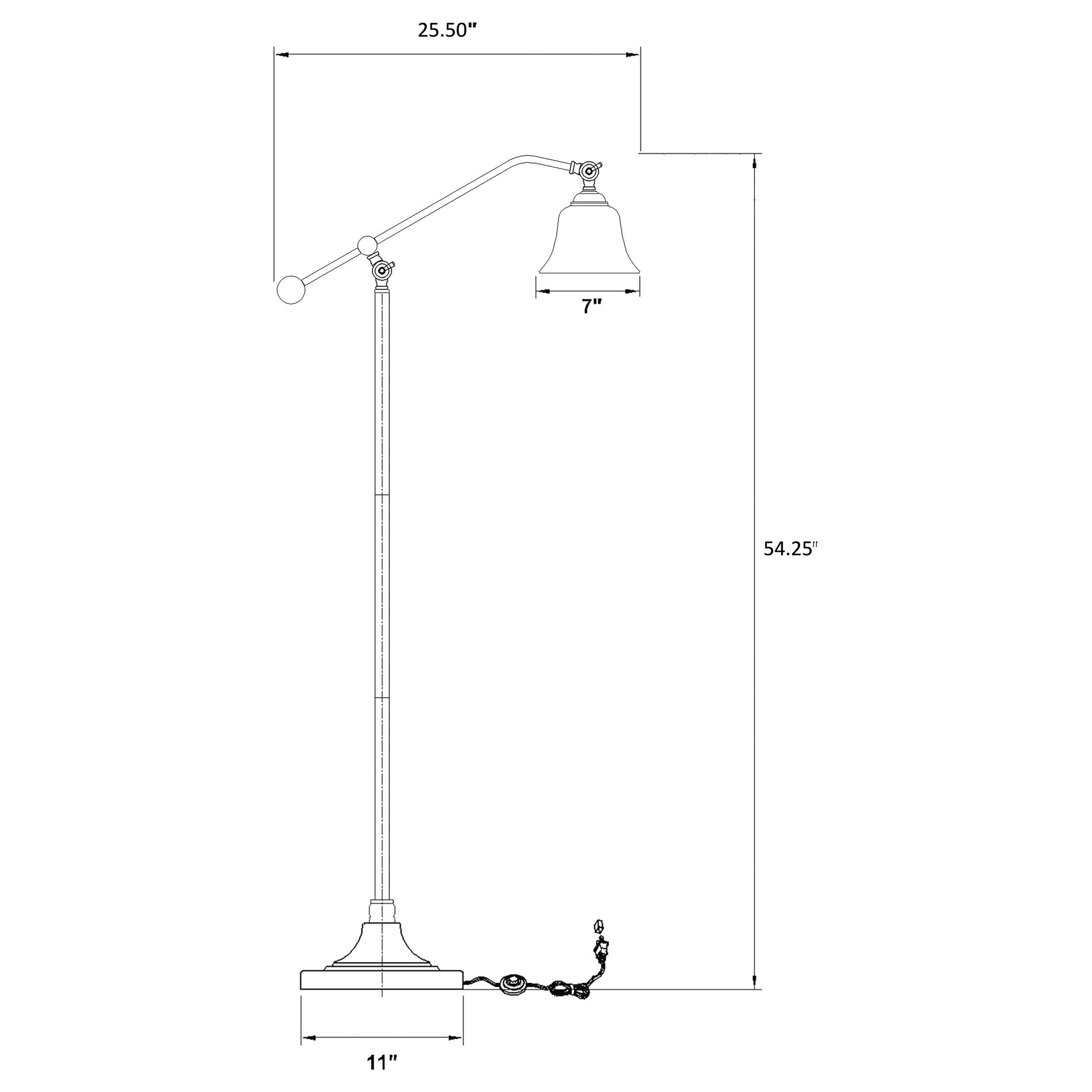 Coaster Eduardo Traditional Dark Bronze Floor Lamp Model 901231