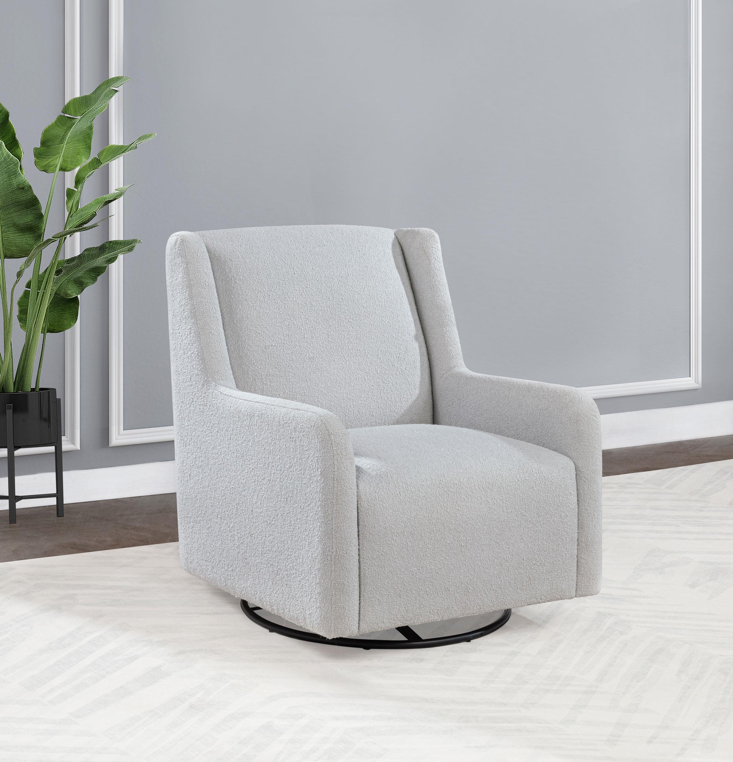 Coaster Serra Transitional Swivel Glider Chair Model 902454
