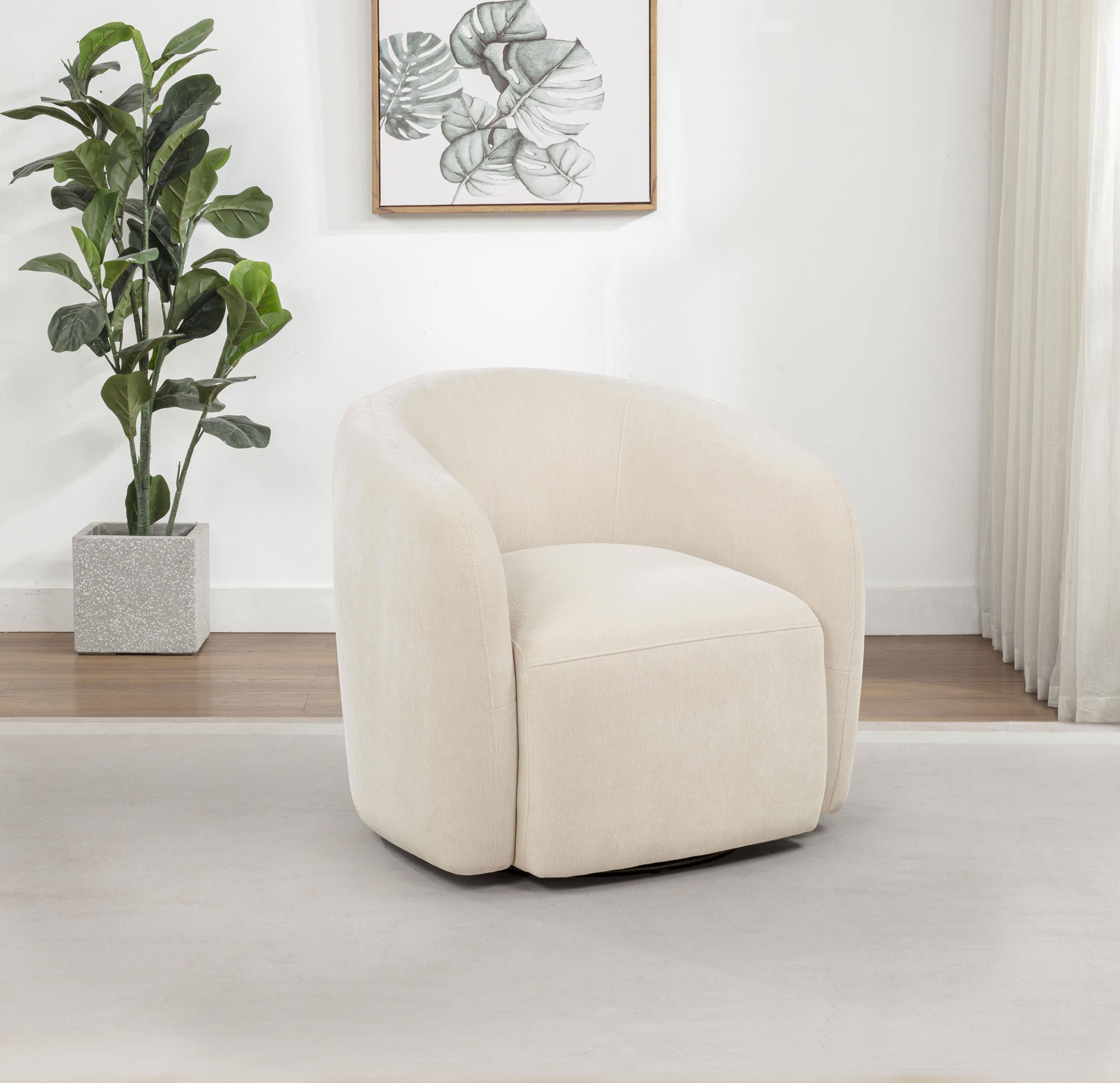 Coaster Gerley Contemporary Accent Swivel Chair Model 902473