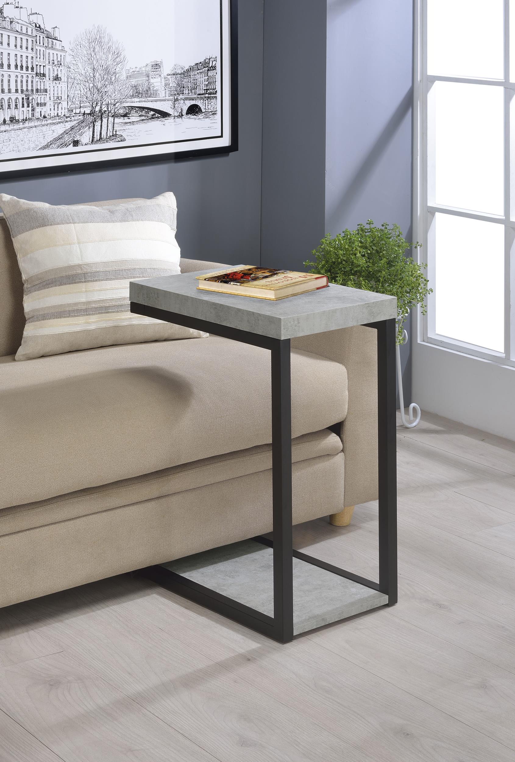 Coaster Beck Rustic Cement Side Table Model 902933