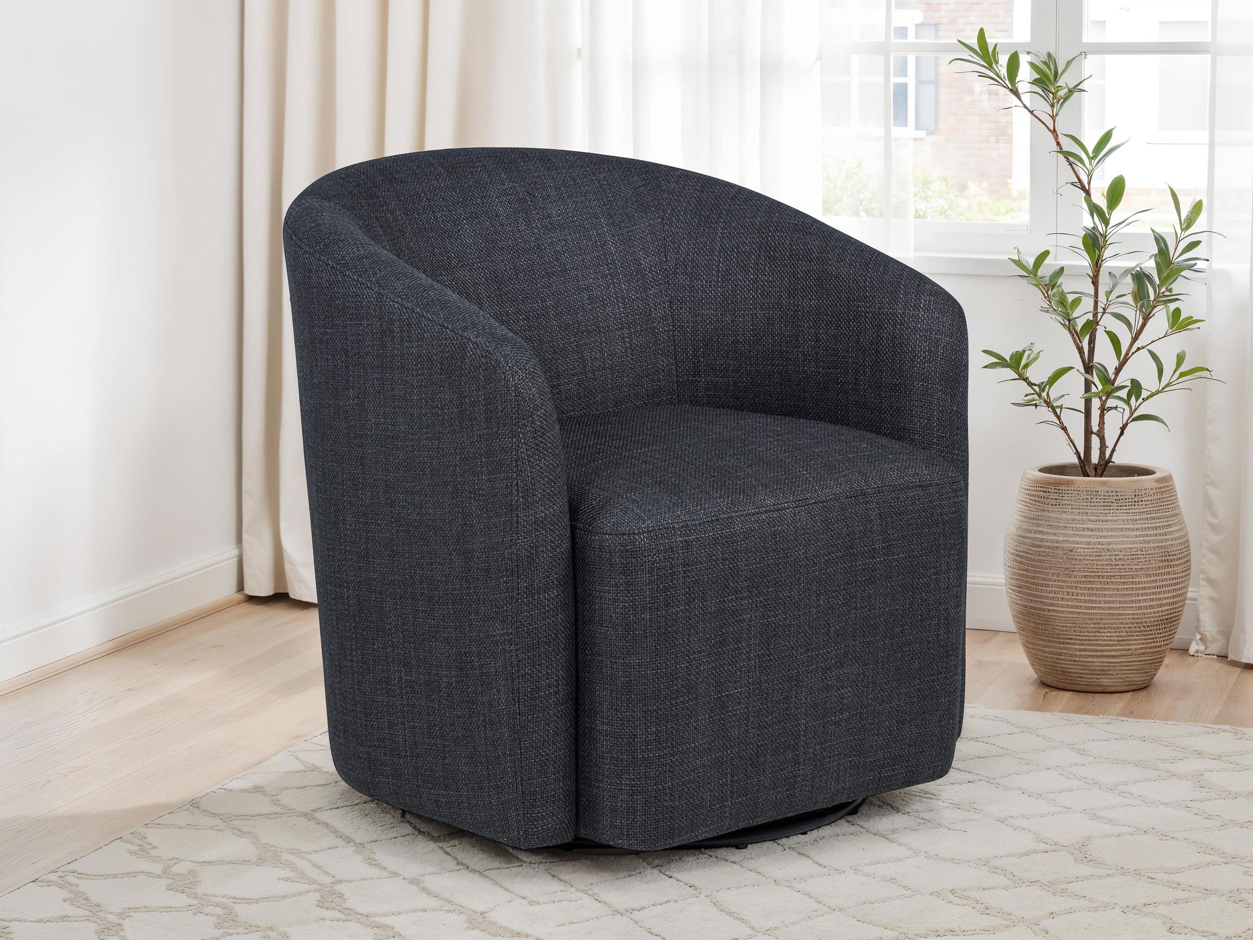 Coaster Mossbrook Transitional Swivel Accent Chair Model 903223