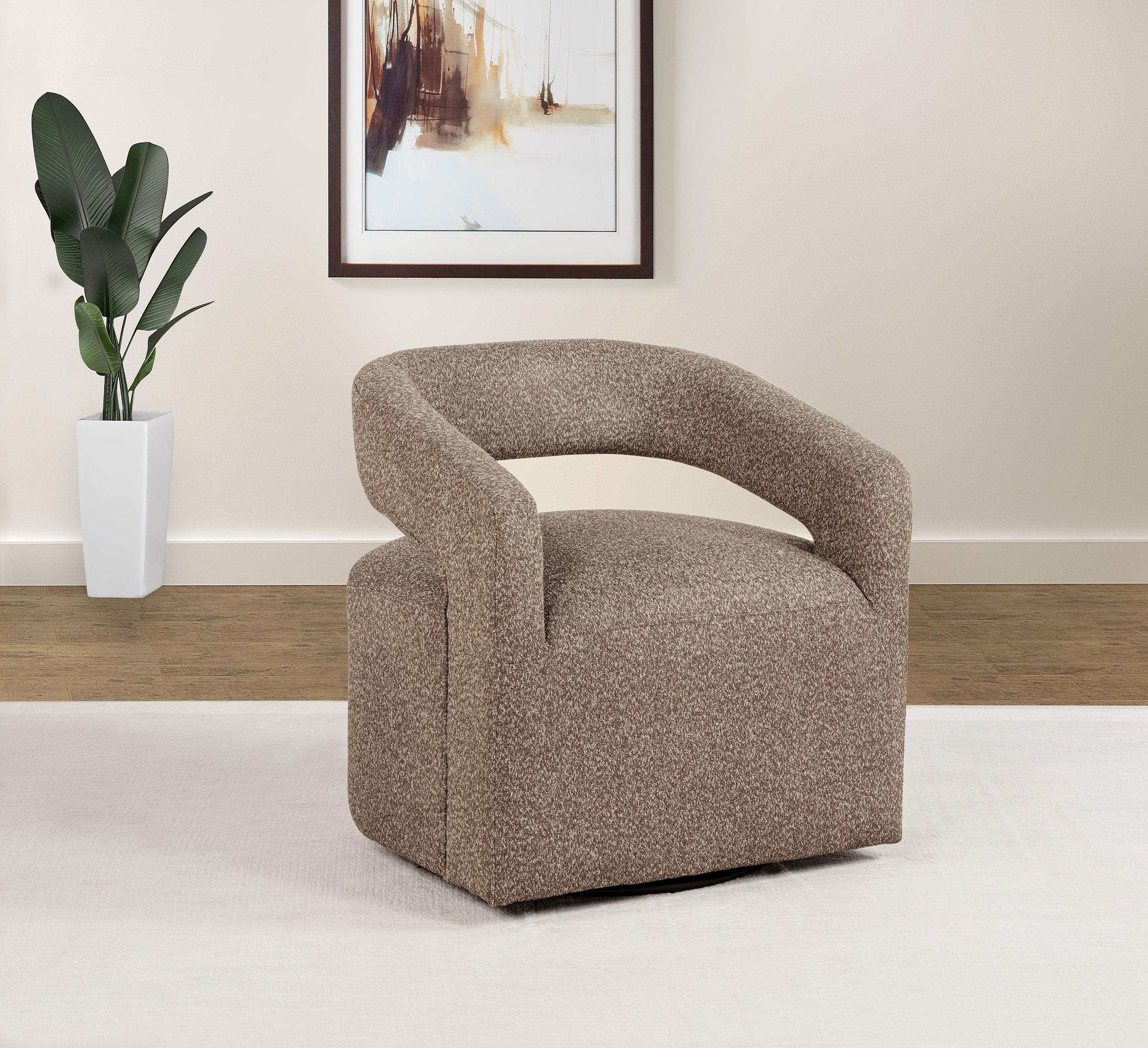 Coaster Westhill Contemporary Swivel Chair Model 907538