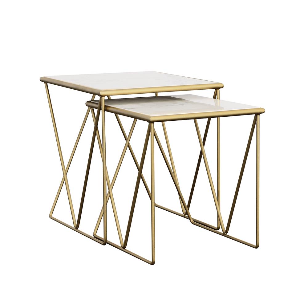 Coaster Bette Contemporary White Large Table Model 930075