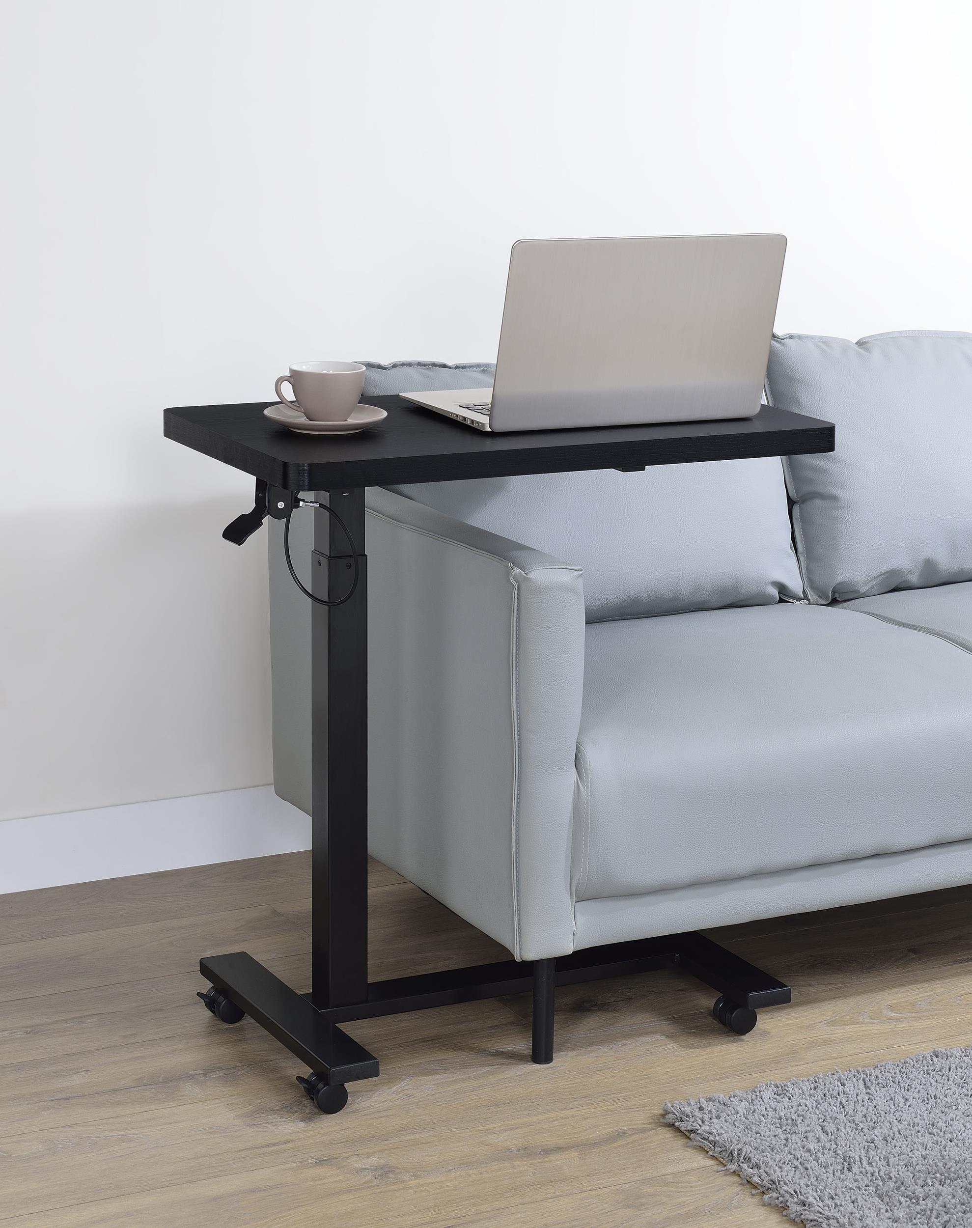 Coaster Westpark Rustic Black Adjustable Height Side Table Model 930300