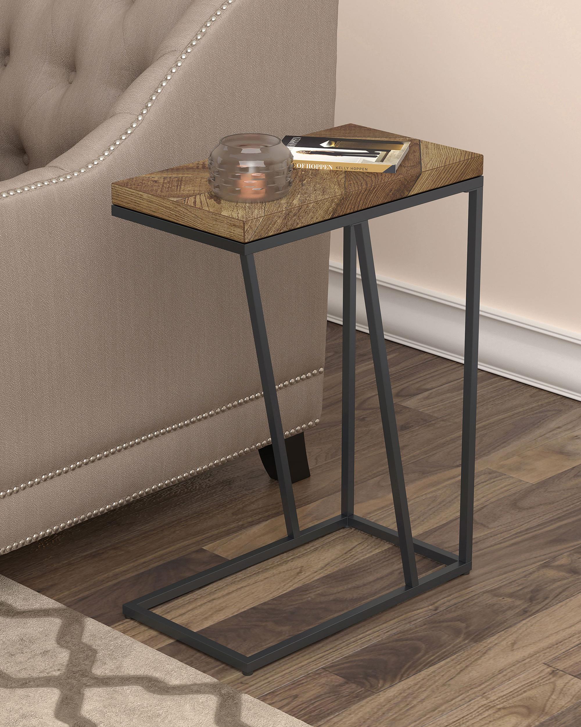 Coaster Sergio Rustic Rustic Tobacco Side Table Model 931147