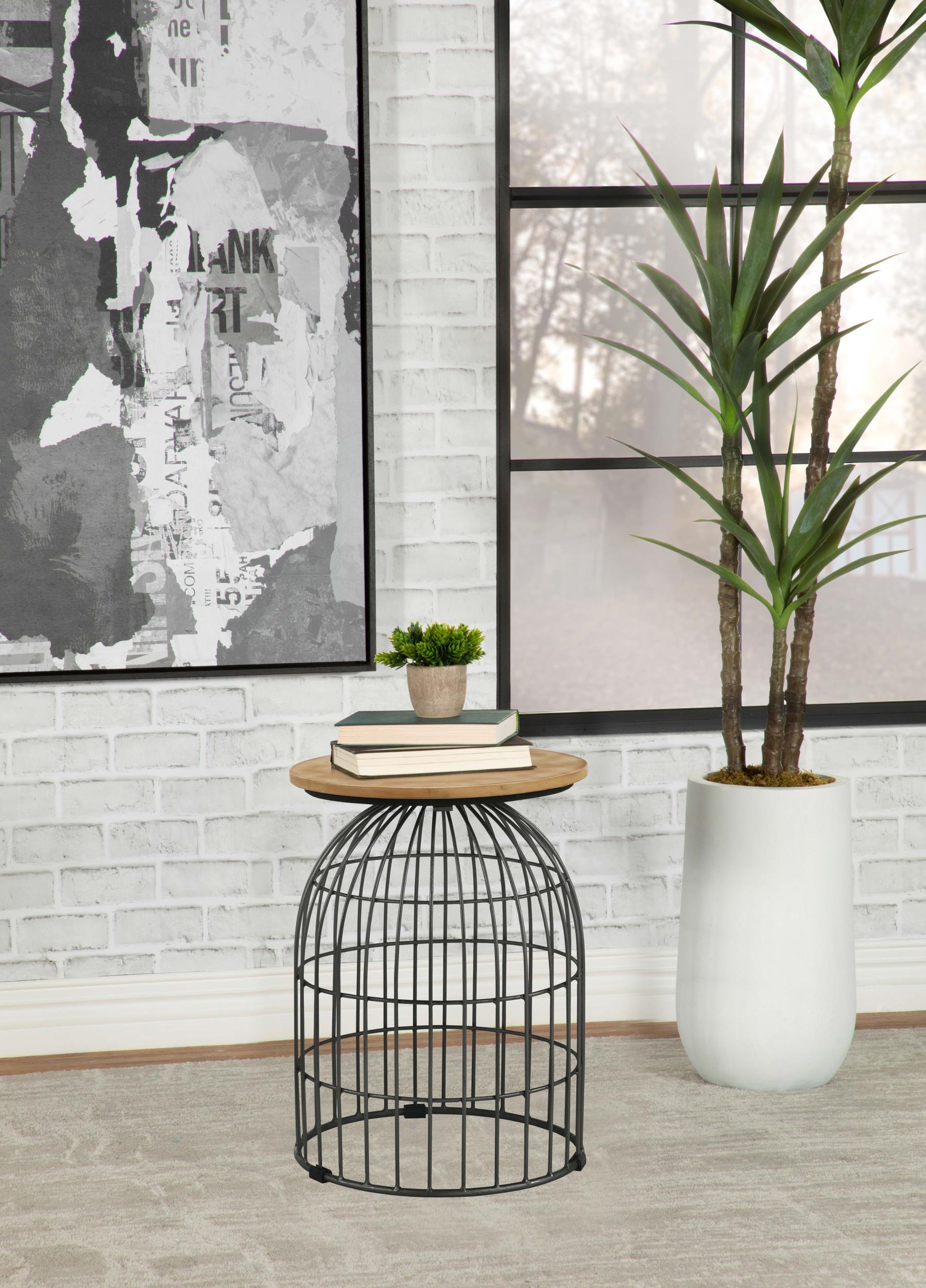 Coaster Bernardo Rustic Side Table Model 935860