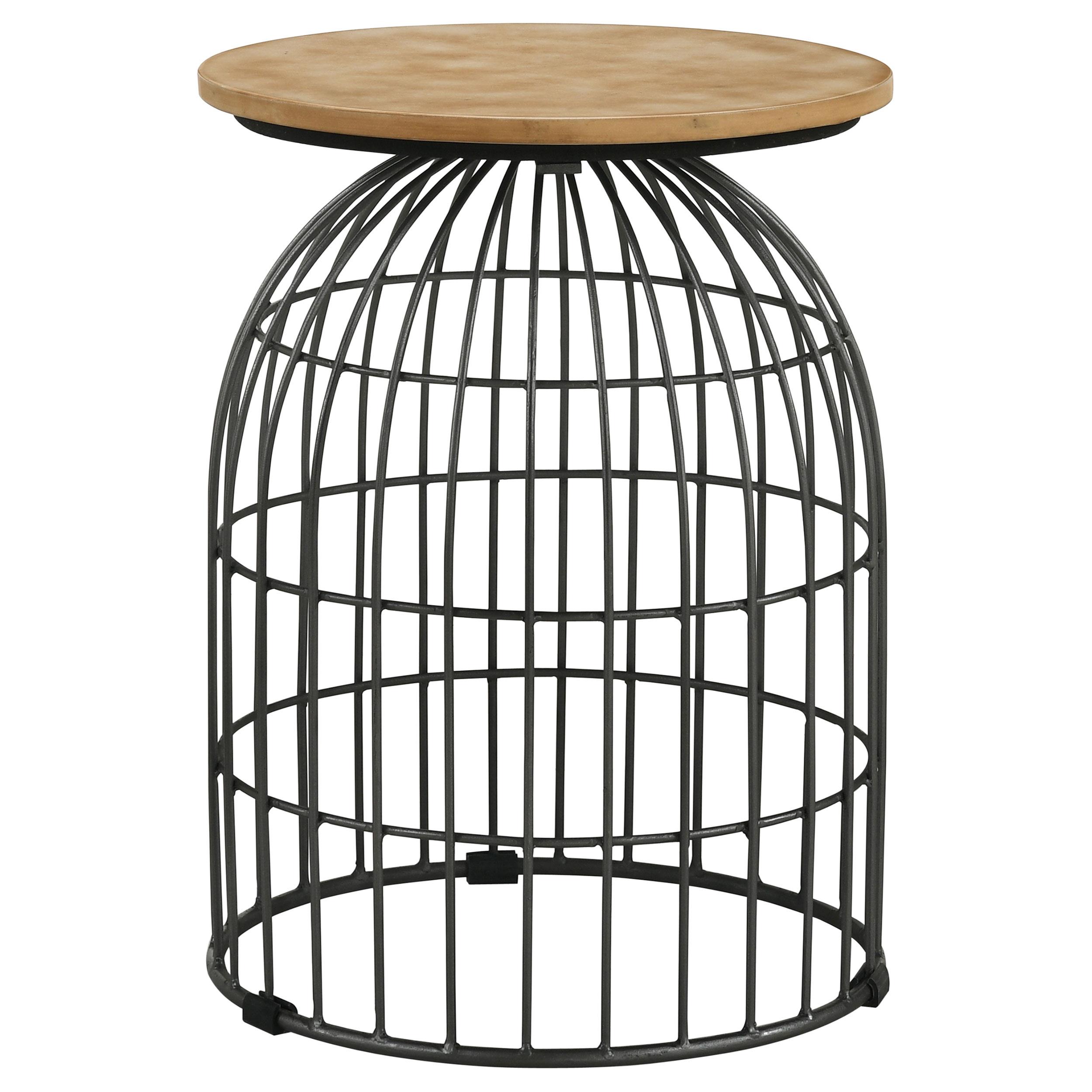 Coaster Bernardo Rustic Side Table Model 935860