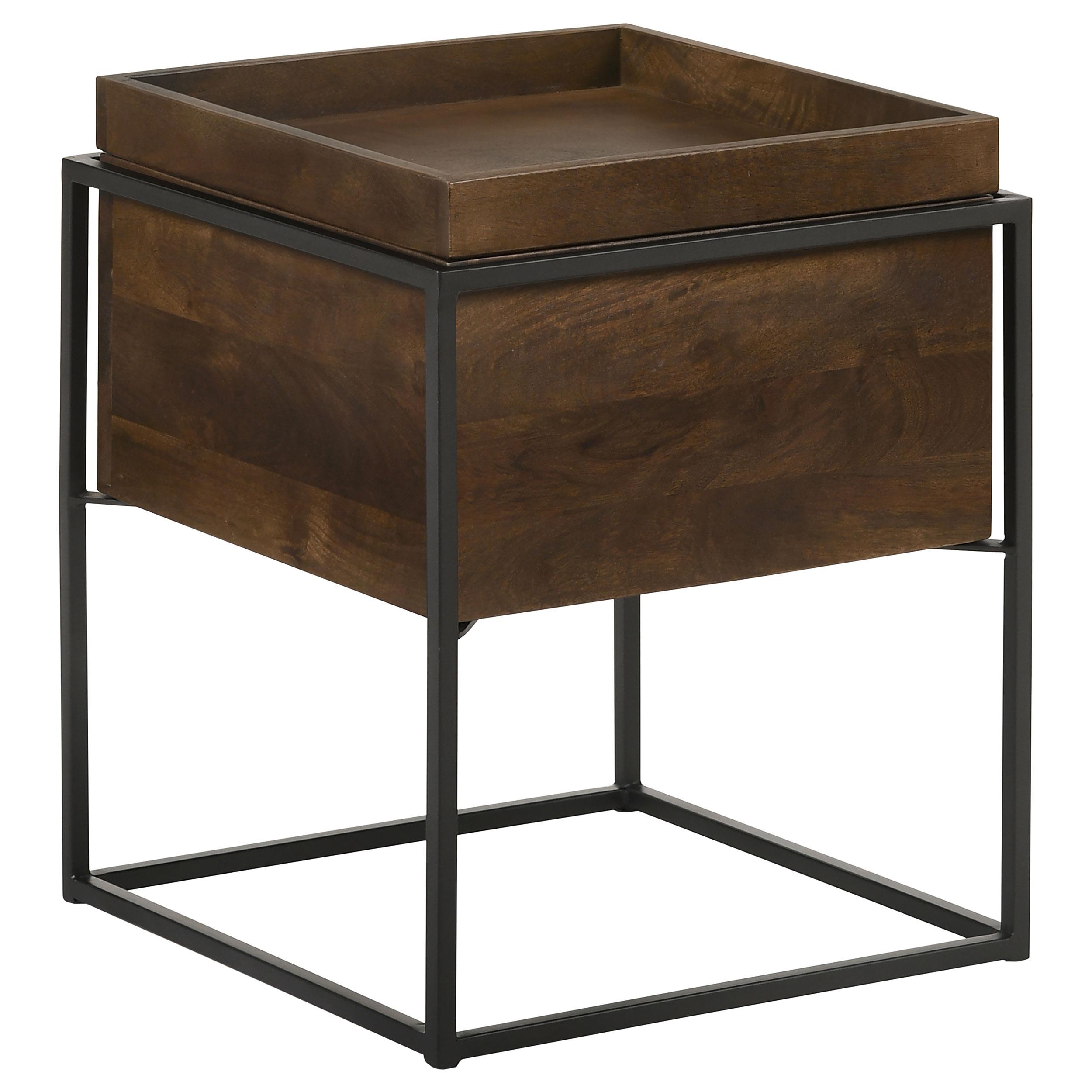Coaster Ondrej Farmhouse Side Table Model 936007