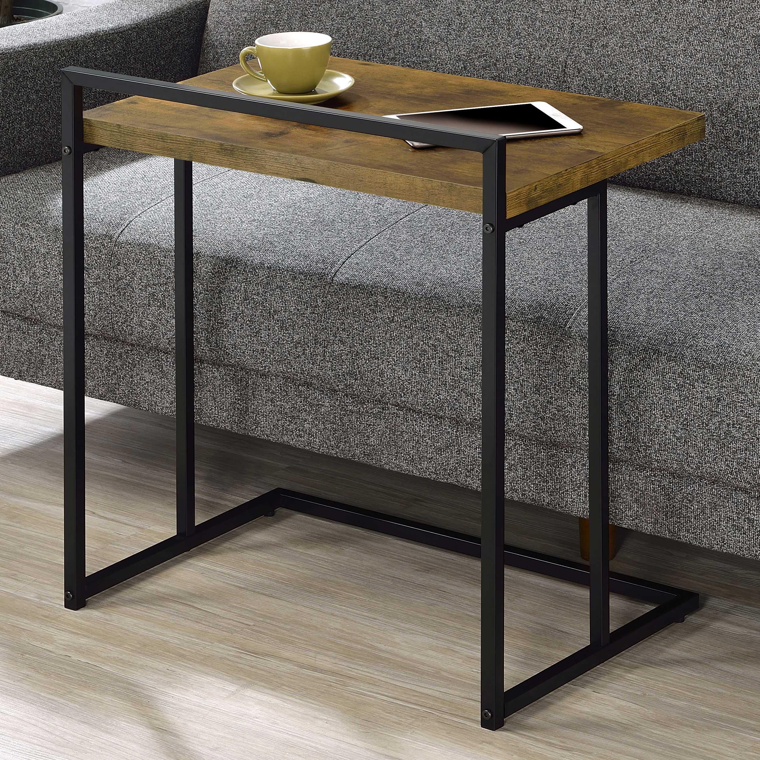 Coaster Dani Contemporary Rustic Nutmeg Side Table Model 936122