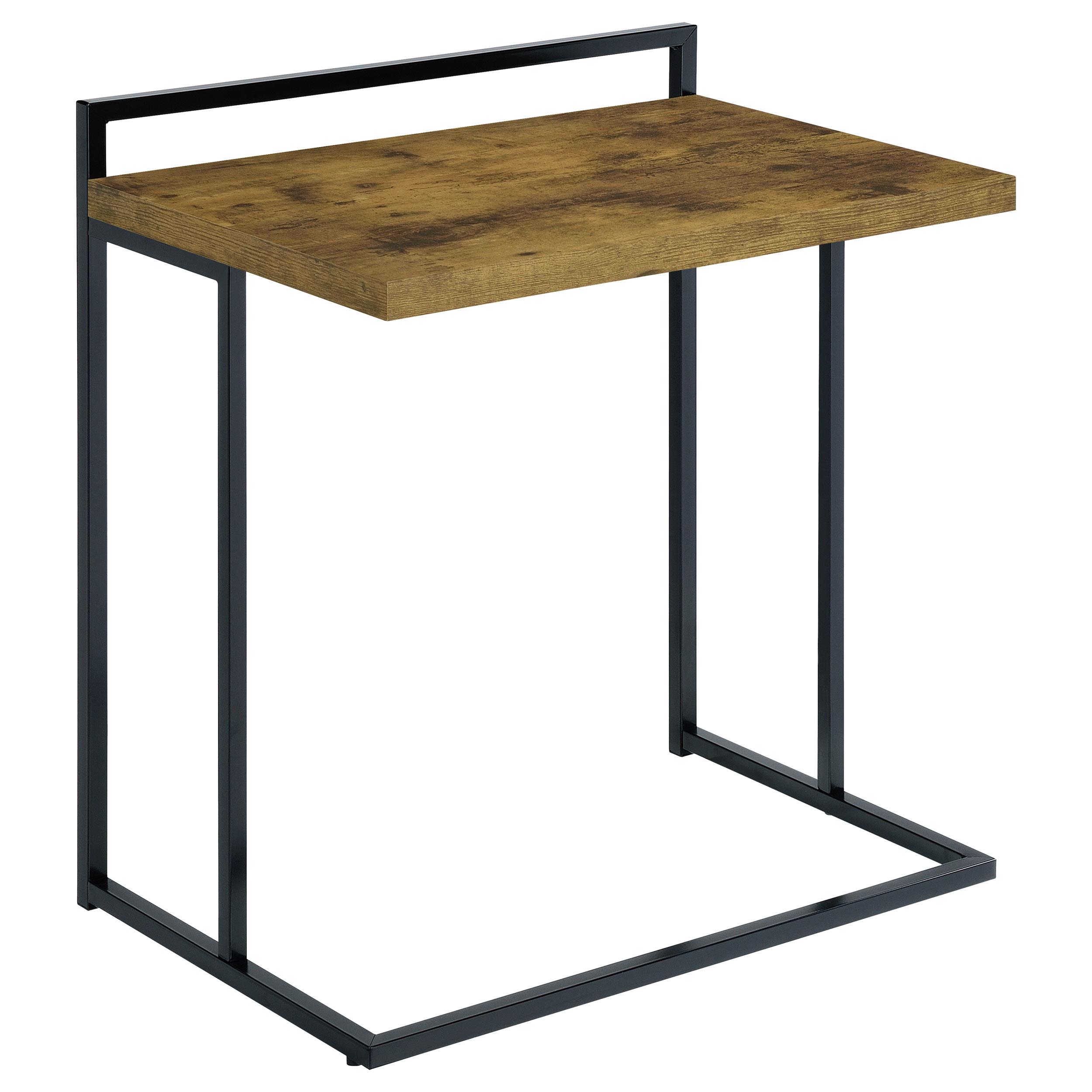 Coaster Dani Contemporary Rustic Nutmeg Side Table Model 936122