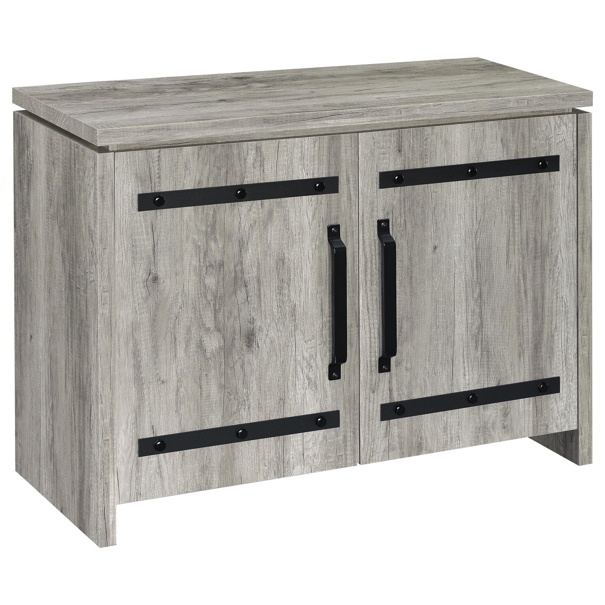 Coaster Enoch Coastal Grey Driftwood Accent Cabinet Model 950785