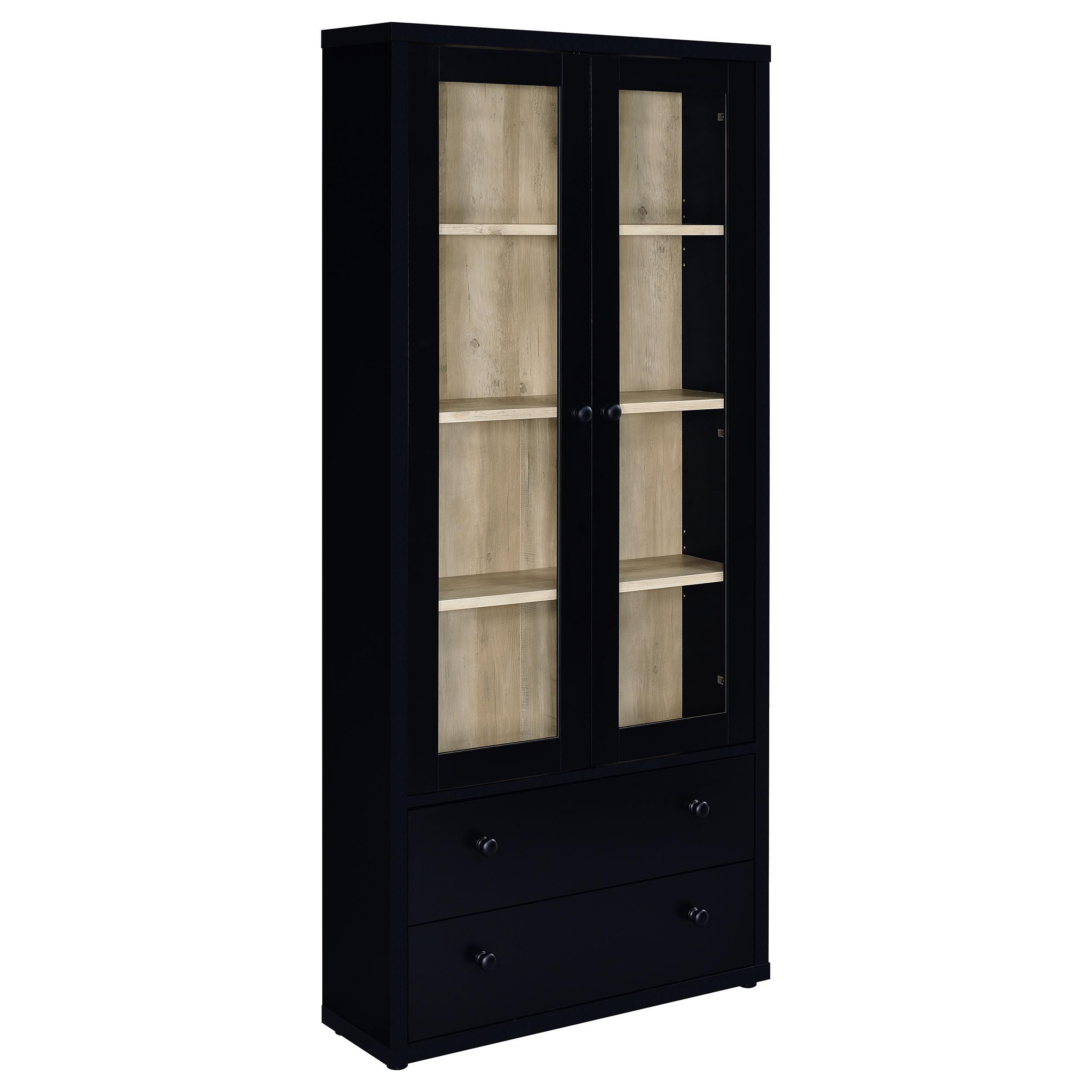 Coaster Hawthorne Farmhouse Black Accent Cabinet Model 953478