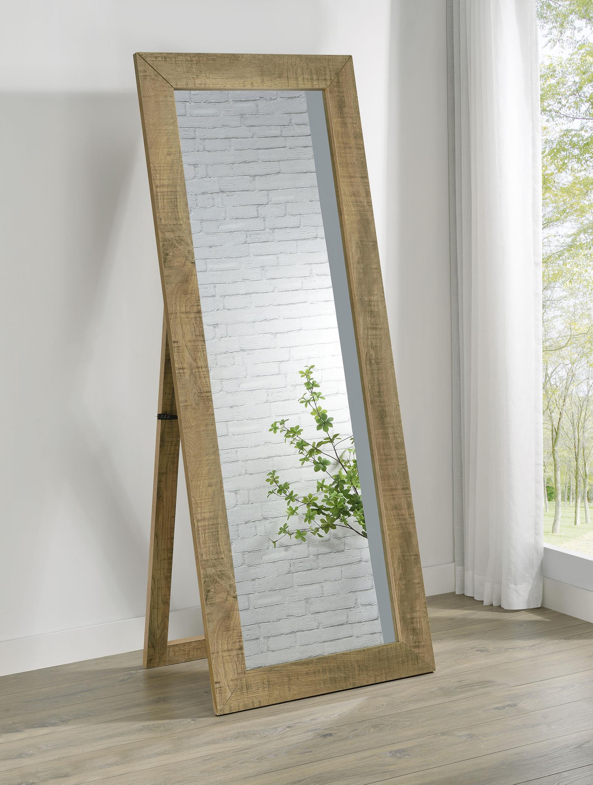 Coaster Cadence Farmhouse Mango Standing Mirror Model 961654