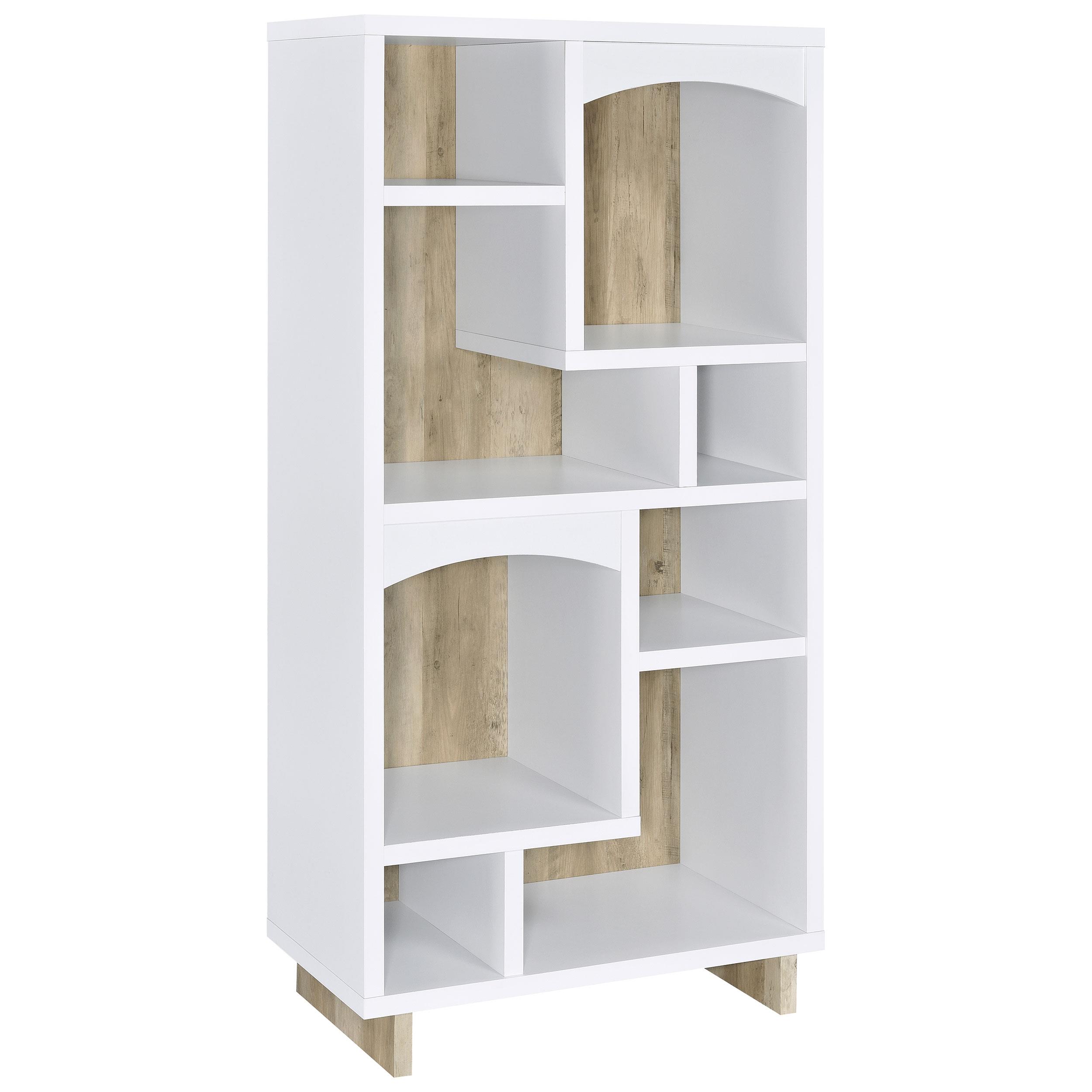 Coaster Dalton Coastal White Bookcase Model 980075