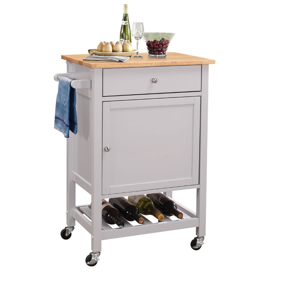 Acme Hoogzen Kitchen Cart Model 98300