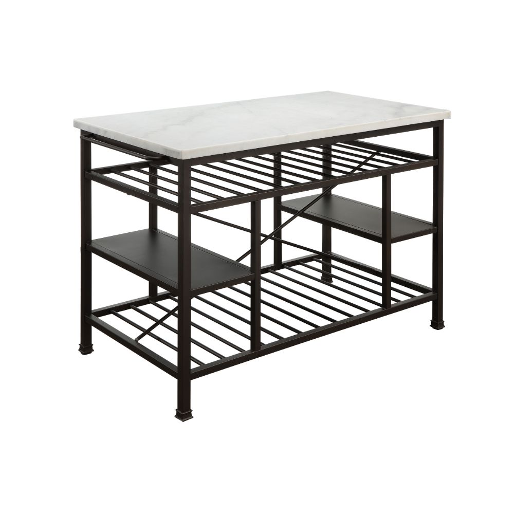 Acme Lanzo Kitchen Island Model 98400