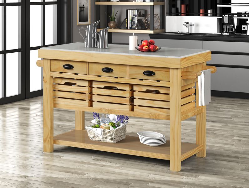 Acme Grovaam Kitchen Island Model AC00188