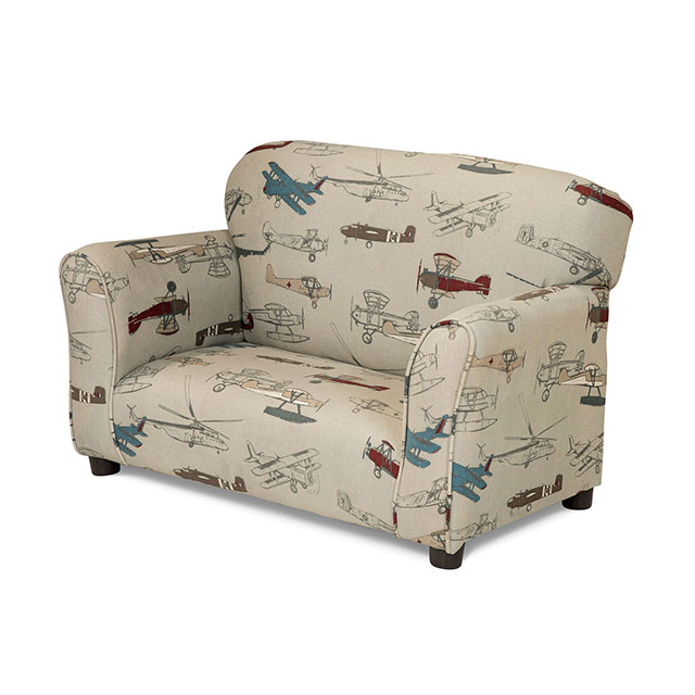 Furniture Of America Orville Transitional Beige Kids Sofa Model AM1109