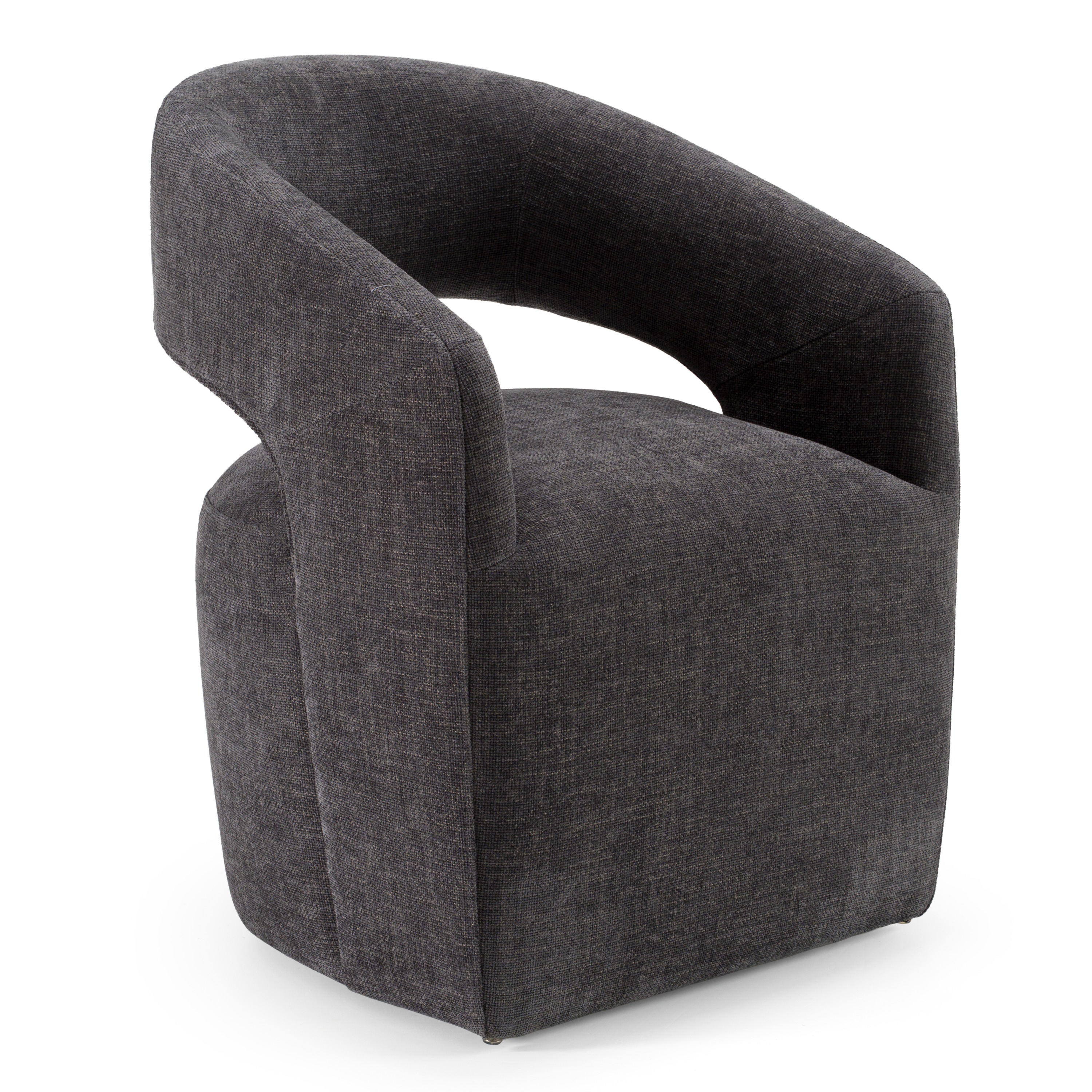 LA Furniture Angie Modern Dark Grey Fabric Dining Chair VGKK-KF-Y1230-DKGRY Contemporary Style by Vig Furnitrue Number 82030|82030A Catch Home Goods