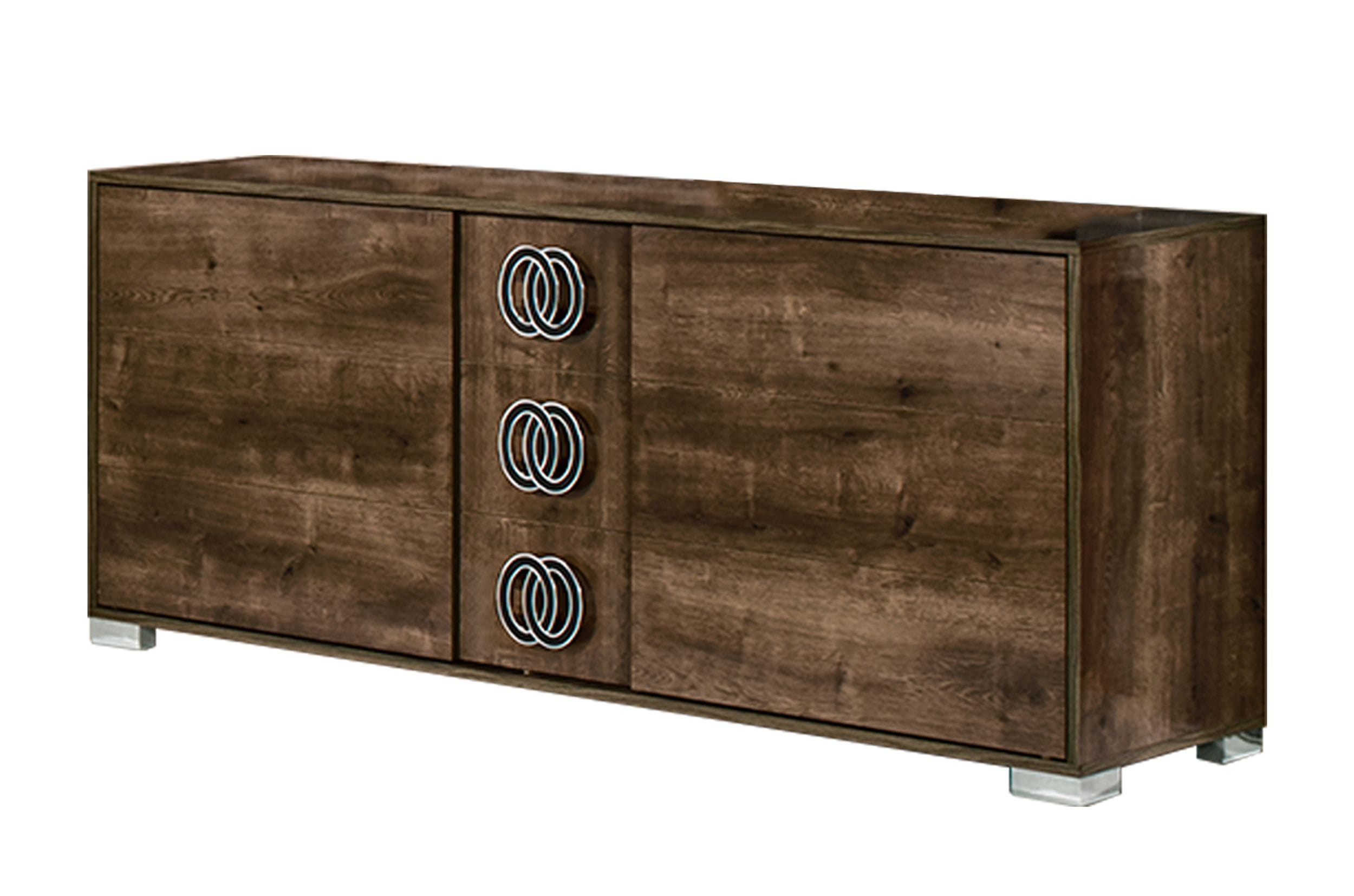 LA Furniture Athen Modern Italian High Gloss Dresser VGACATHENOO-DRS Contemporary Style by Vig Furnitrue Number 70835 Catch Home Goods