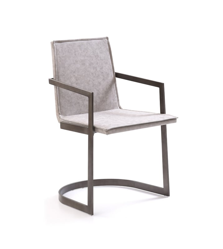 LA Furniture Jago Modern White Wash Grey Dining Chair VGVCB825A-GRY Contemporary Style by Vig Furnitrue Number 72161 Catch Home Goods