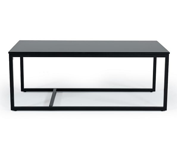 LA Furniture Baca Black Marble + Metal Coffee Table VGGMM-CT-1580-BLK-CT Contemporary Style by Vig Furnitrue Number 79100 Catch Home Goods