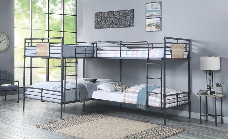 Acme Cordelia Double Twin & Double Full Bunk Bed Model BD00365