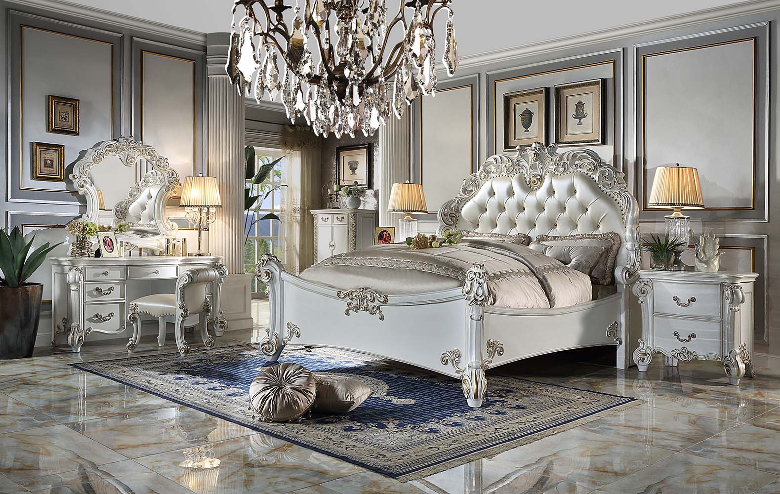 Acme Vendome Queen Bed Model BD01506Q