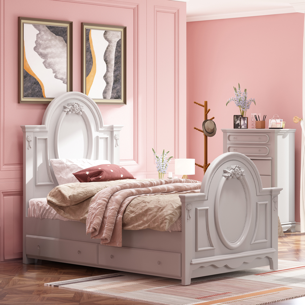 Acme Flora Twin Bed Model BD02210T