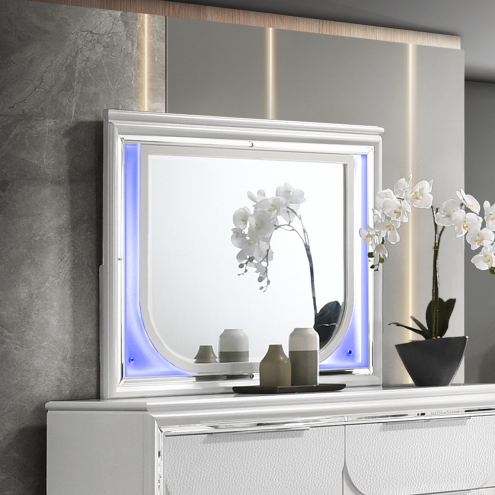 Acme Tarian Mirror with LED Model BD02319