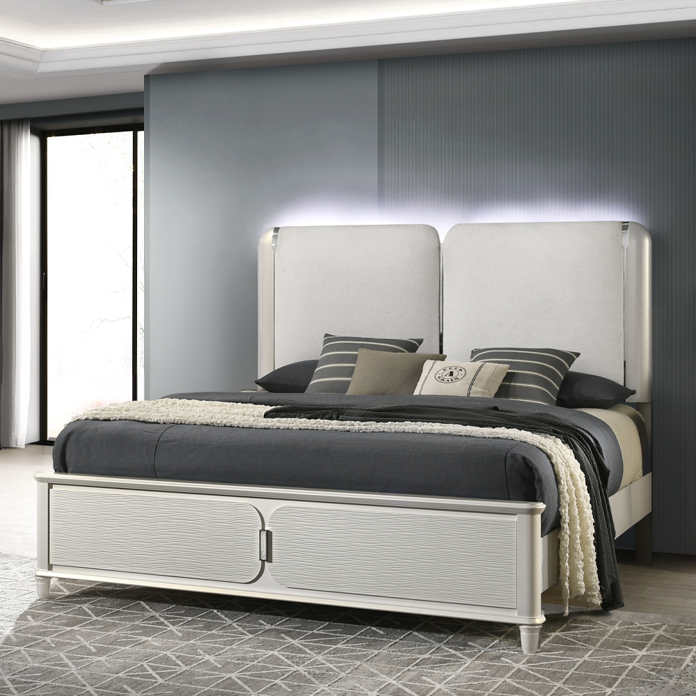 Acme Laveda Queen Bed with LED Model BD03792Q