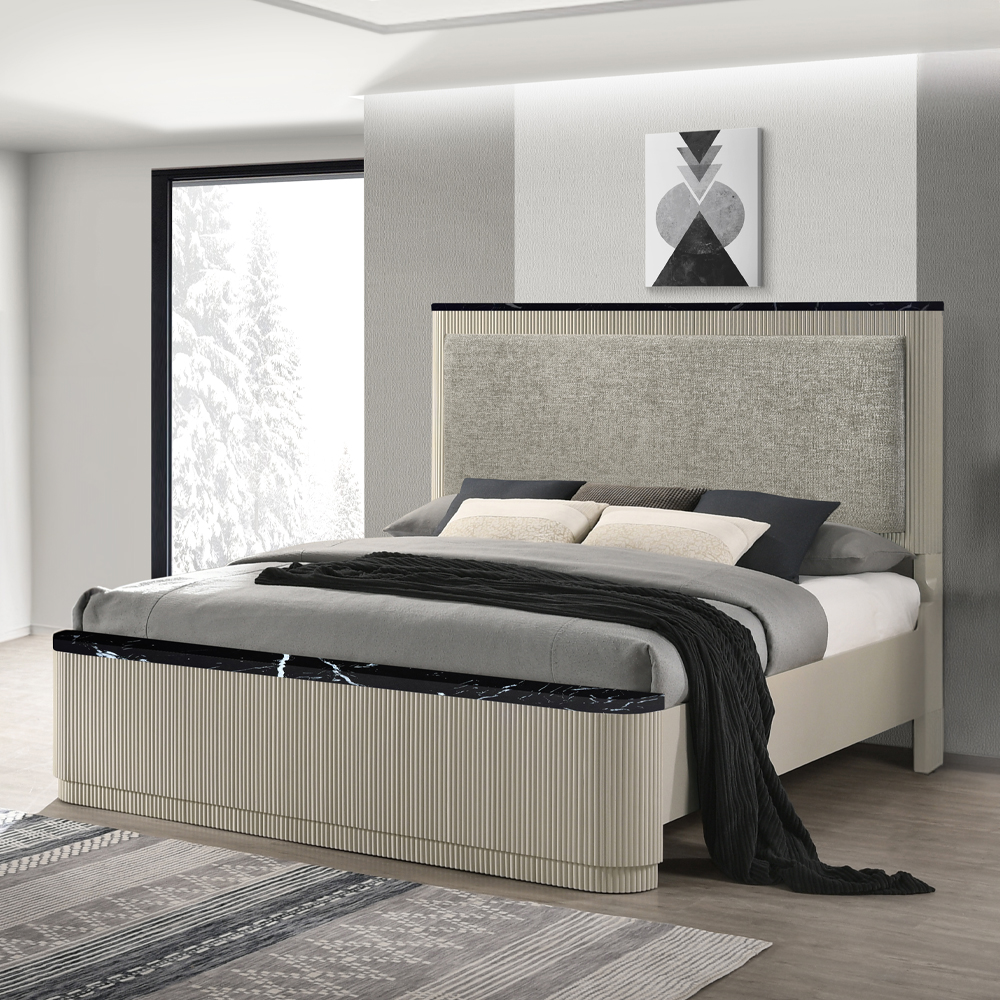 Acme Travonte Eastern King Bed Model BD04881EK