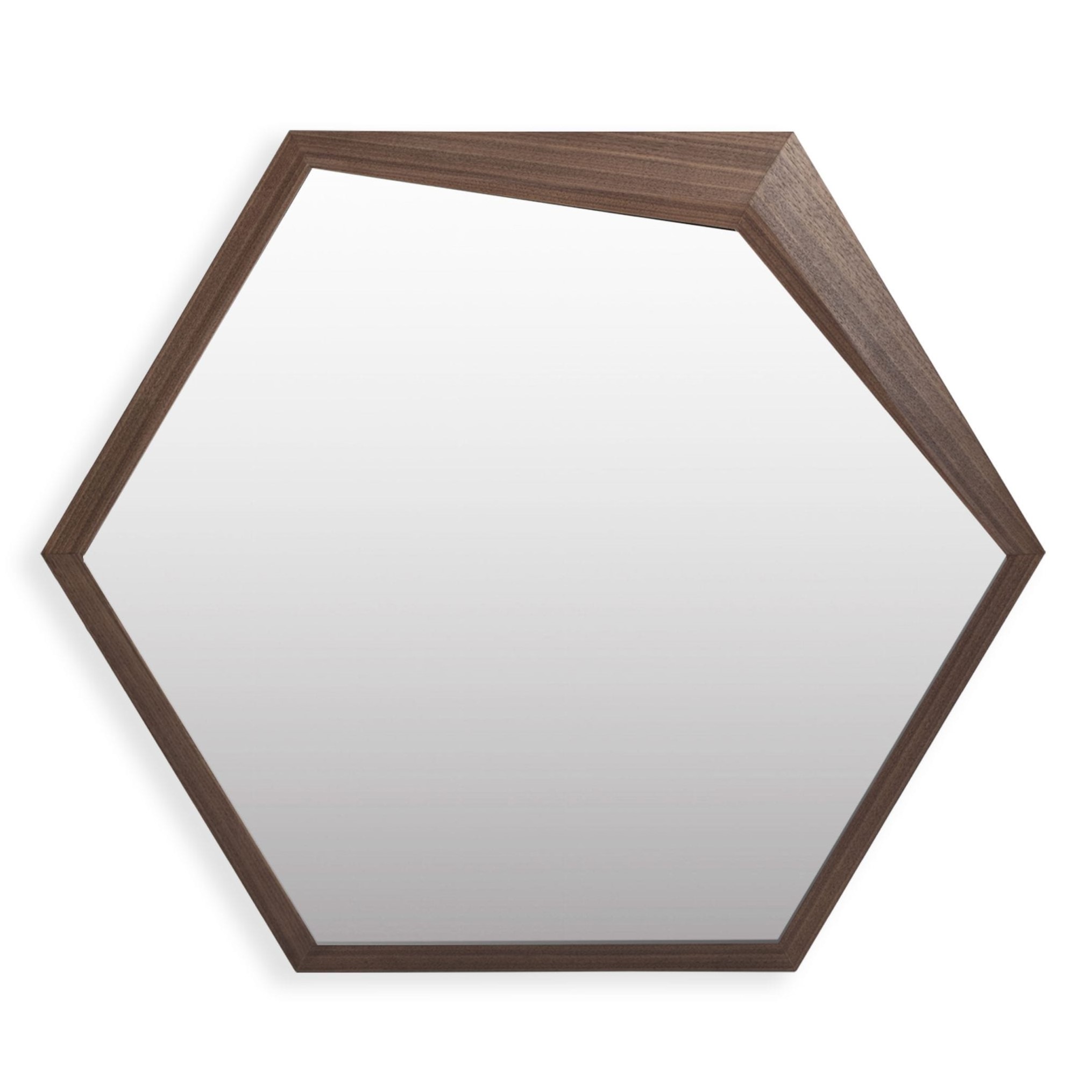 LA Furniture Chelton Modern Walnut Mirror VGHB11G-WAL-MIR Contemporary Style by Vig Furnitrue Number 78526 Catch Home Goods