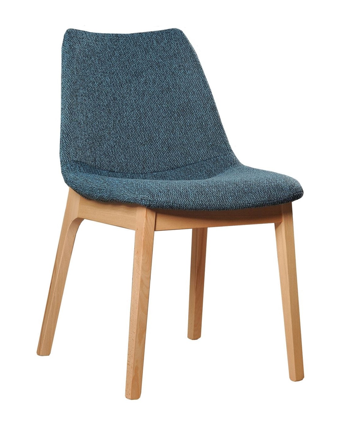 LA Furniture Chrissy Modern Blue Fabric Dining Chair (Set of 2) VGTSBLOOM-BLUE-DC Contemporary Style by Vig Furnitrue Number 77823Z Catch Home Goods