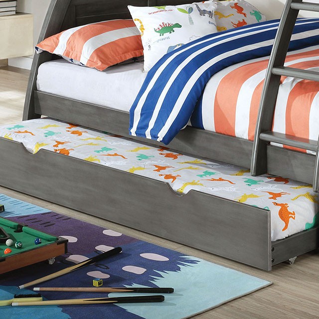 Furniture Of America Hoople Transitional Gray Trundle Model CM-BK963GY-TR