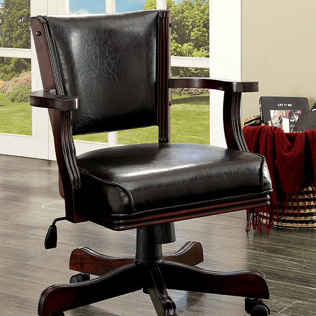 Furniture Of America Rowan Transitional Cherry Arm Chair Model CM-GM340CH-AC