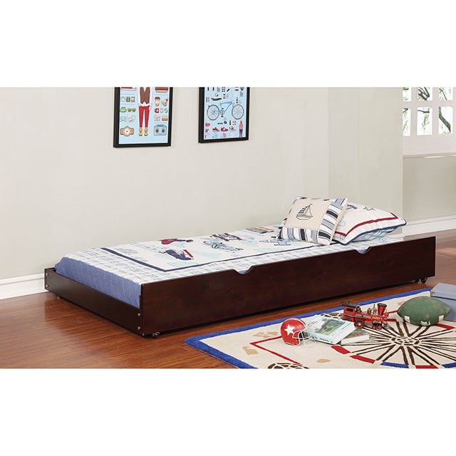 Furniture Of America Omnus Transitional Dark Walnut Large Trundle Model CM-TR452-XL-EXP